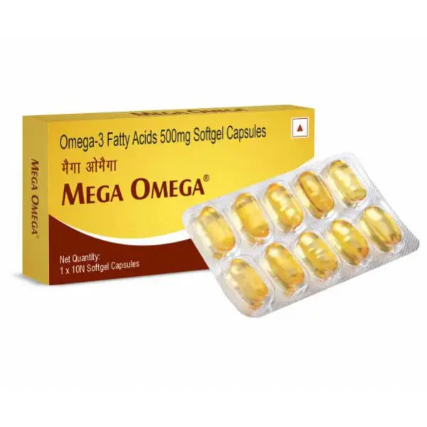 Mega Omega Softgel Capsule